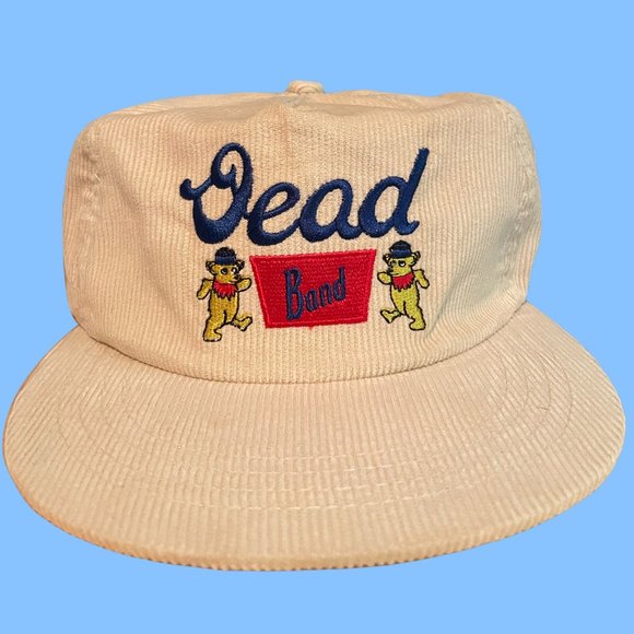 Other - Corduroy Snap Back Hat Grateful Dead Coors Banquet Original